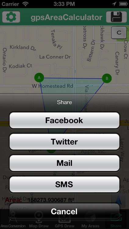 GPS Area Calc screenshot-4
