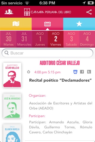 Feria Internacional del Libro de Lima screenshot 2