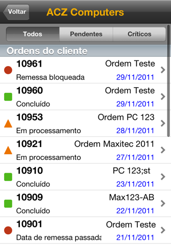 SAP ERP Order Status screenshot 3