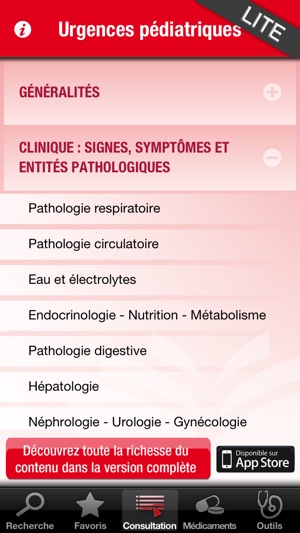 Urgences pédiatriques LITE