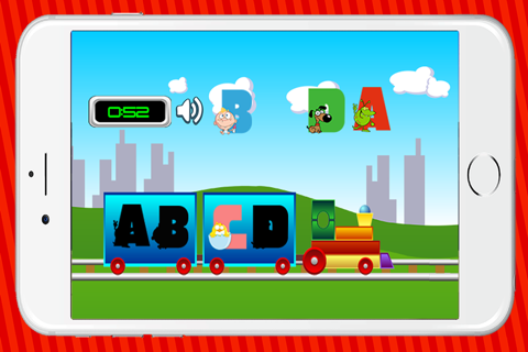 Train Alphabet Learn ABC Letter Games for Kids screenshot 3
