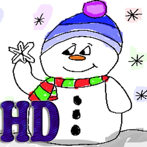 Kids Fingerpainting - Holiday HD icon