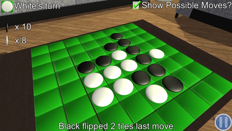 Reversi 3D by Purple Buttons screenshot-3