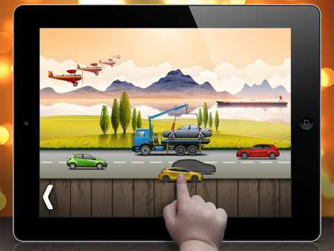 Vehicles, cars and trucks: puzzles for toddlers and kids screenshot 3