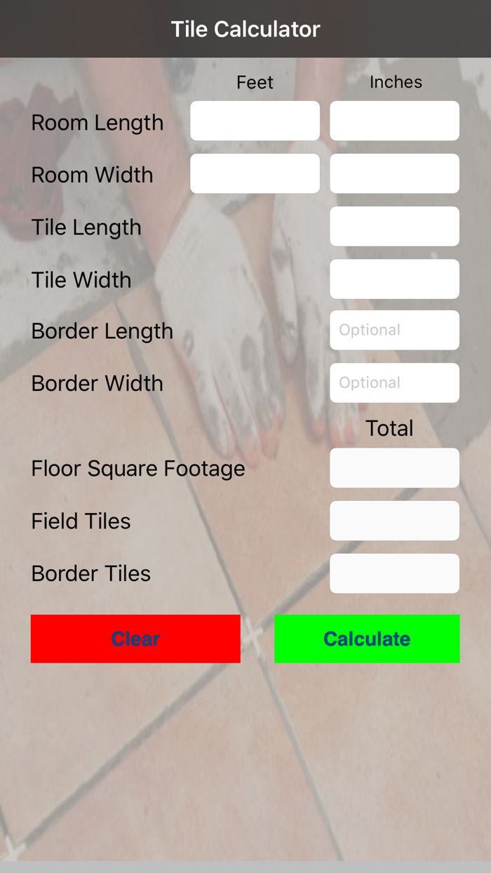 Tile Calculator