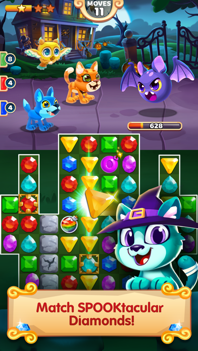 Diamond Quest: Halloween Trail Screenshot 1