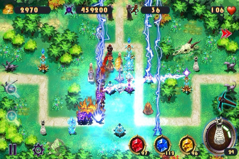 Epic Defense TD - the Elements screenshot 3