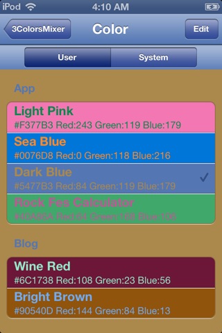 3ColorsMixer - Create Color and Check Quickly - screenshot 2