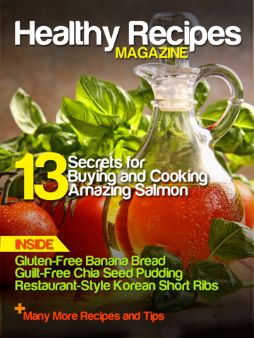 Скриншот из Healthy Recipes Magazine - Gluten-Free Recipes, Healthy Snacks, and Healthy Eating Tips