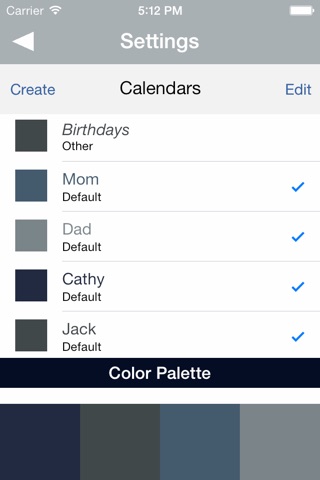 Calendar All - Organize family schedule like a wall calendar, use as task manager, event planning tool, family activity planner, all in multiple calendars from one place. screenshot 4