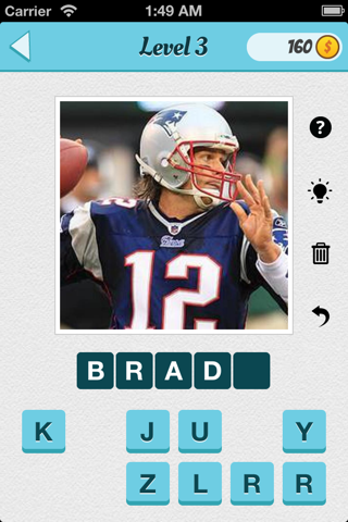 Wubu Guess the Footballer Quiz - American Football - Play FREE Picture Guessing Game screenshot 3