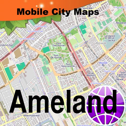 Ameland Street Map