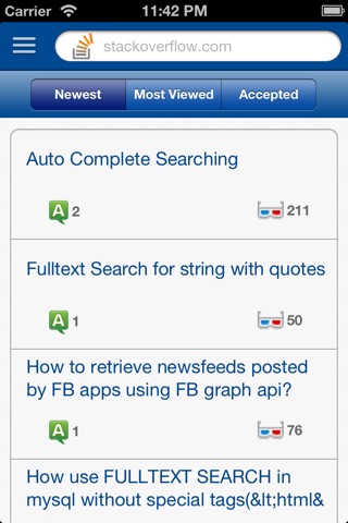 Stack Search screenshot 2