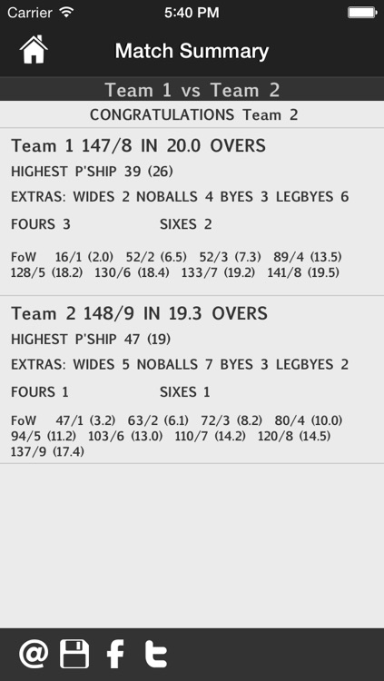 CricScore screenshot-3