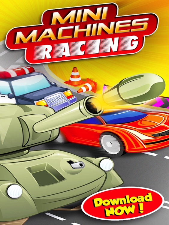 Mini Machines: Crazy Car Racing