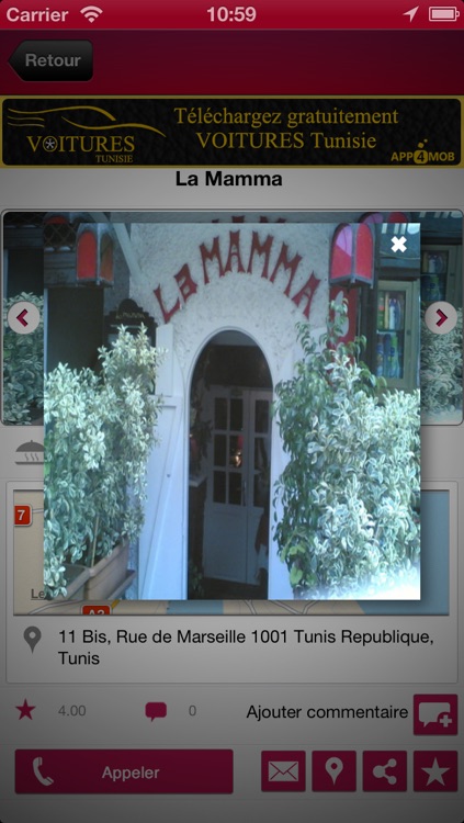 Restaurants Tunisie screenshot-3