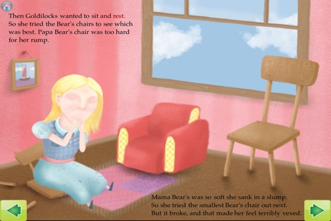 Goldilocks and The Three Bears Interactive Storybook for Children screenshot 3