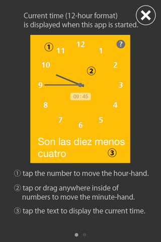 Telling Time in Spanish screenshot 3