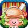 Burger Delivery Game: For Pig Cerdita Version for Kids