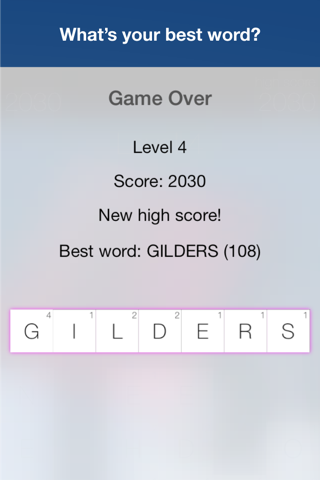 Letterdrop Word Game screenshot 4