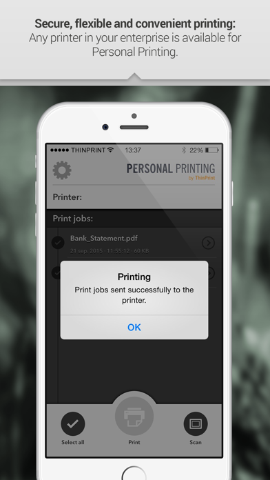 How to cancel & delete Personal Printing from iphone & ipad 3