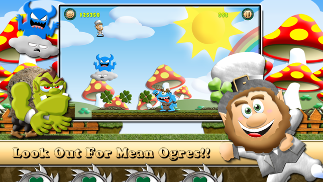 Super Leprechaun's Gold Rush - Rainbow World Mayhem Free(圖4)-速報App