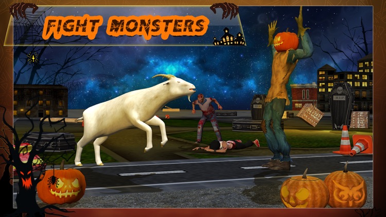 Goat-Z in Zombie City screenshot-4