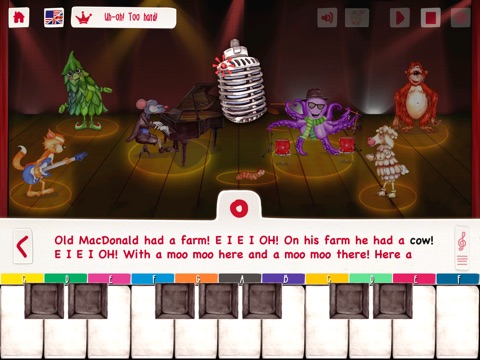 Lily & Band - The Animal Orchestra. Karaoke Music Studio. screenshot 3