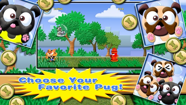 Tiny Bubble Pug Adventure - A Jumpy Puppy Run Game FREE(圖2)-速報App