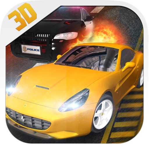 Armored Cop Car VS Extreme Robbers HD PRO! icon