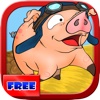 Rocket Pig - Piggie with Birds on Happy Farm Days - Cool Fun Adventure Arcade Game - FREE