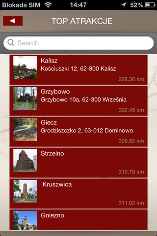 Szlak Piastowski  MOBILE screenshot 4