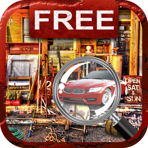 Hidden Objects Garages Workshop iOS App