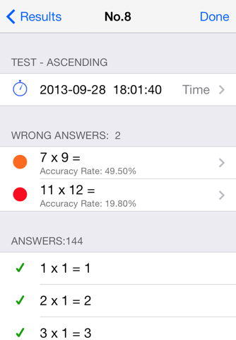 Multiplication Checker screenshot 2