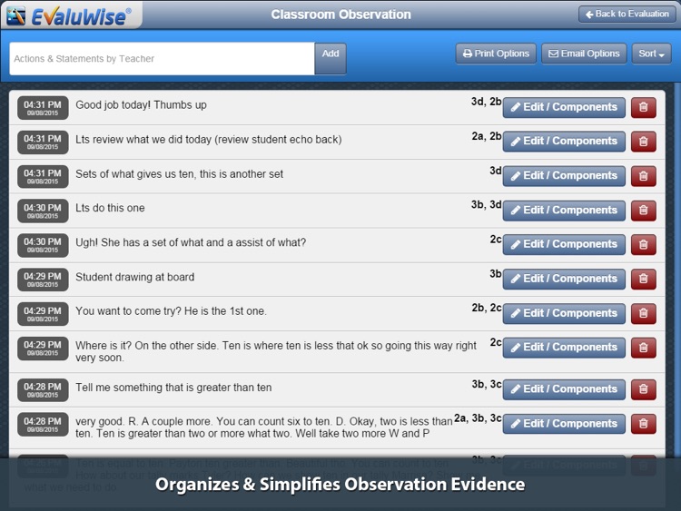 EvaluWise – Teacher Evaluation screenshot-3