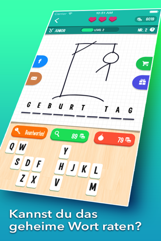 HANGMAN - The Classic Word Game screenshot 2