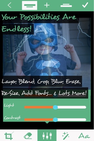 Pic Blend Pro - Double Exposure With Layer, Crop, Blur, Morph, Mix & Superimpose! screenshot 3