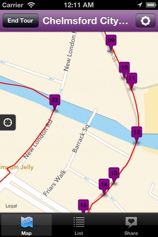 Visit Chelmsford’s City Tour Guide App screenshot 4