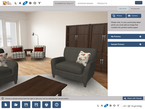 La-Z-Boy 3D Room Planner screenshot 3