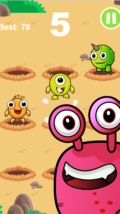 How to cancel & delete Whack An Alien Mole Invader - Smash The Cute Miner Invaders From Mars! from iphone & ipad 2