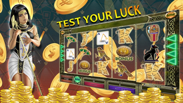 Ancient Egypt Slot Machine Casino - "The Way of Fire to Book of Ra"