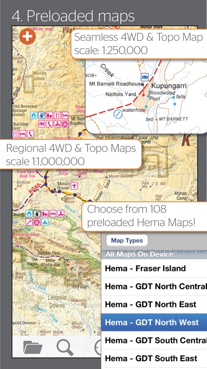 4WD Maps | Hema Australia Offline and Offroad GPS Navigation with 4x4 Touring Maps screenshot-3
