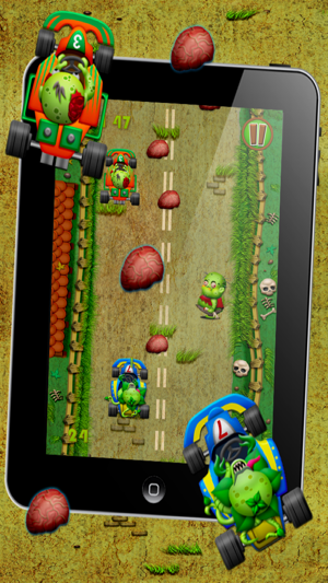 Zombie Kart Hill Racing : A Road Trip of Turbo Carnivore Pla(圖4)-速報App