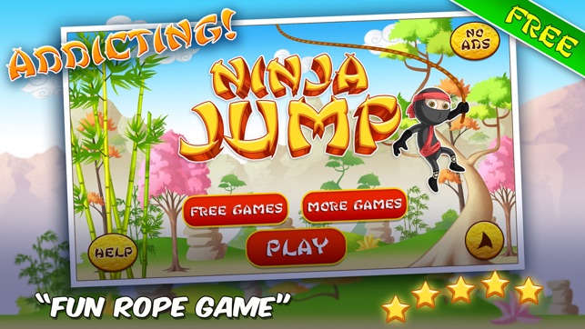 Ninja Jump Kid - Super Fun Stick-man Run Action Game For Kid(圖1)-速報App