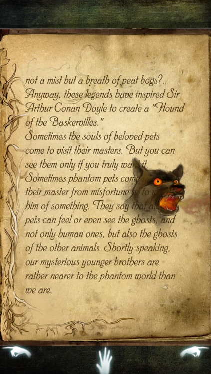 Ghosts. Encyclopedia of phantoms and afterlife. An entertaining mystic interactive horror story book. Lite screenshot-3