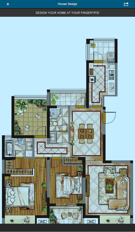 Home Office Design 3D- floor plan & draft design