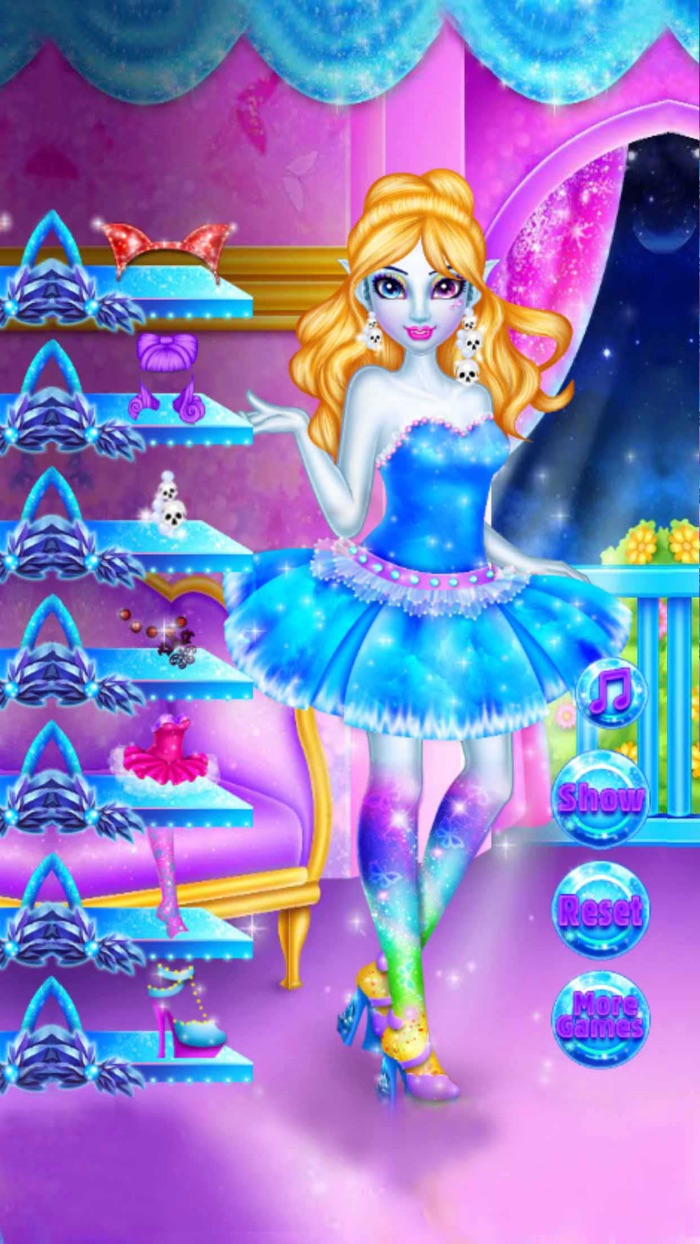 A Monster Super GirlPrincess Hair Salon  Makeover Games