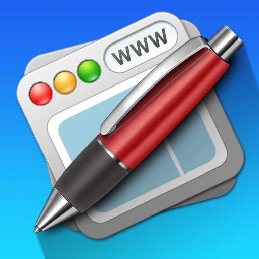 Web Site Builder for iOS - HTML webpage designer