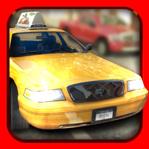 Taxi Racer . Crazy Cab Car Driver Simulator Games Top Icon