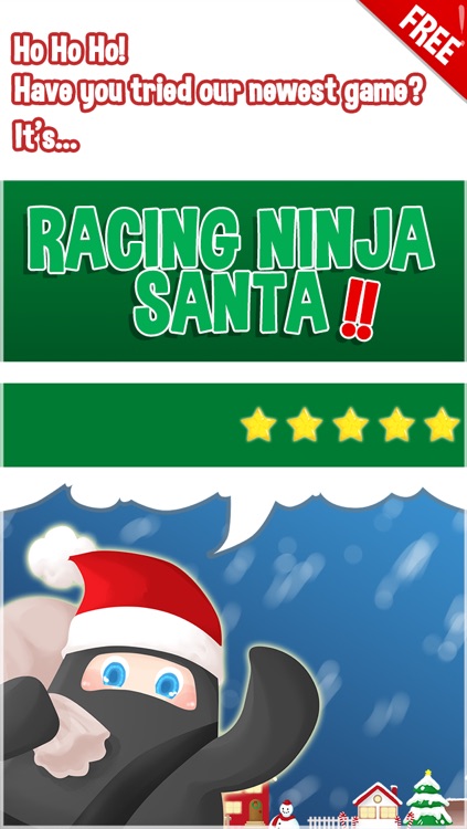 Racing Ninja Santa Claus - Fun Christmas Jumping Adventure Game For Kids And Girls FREE